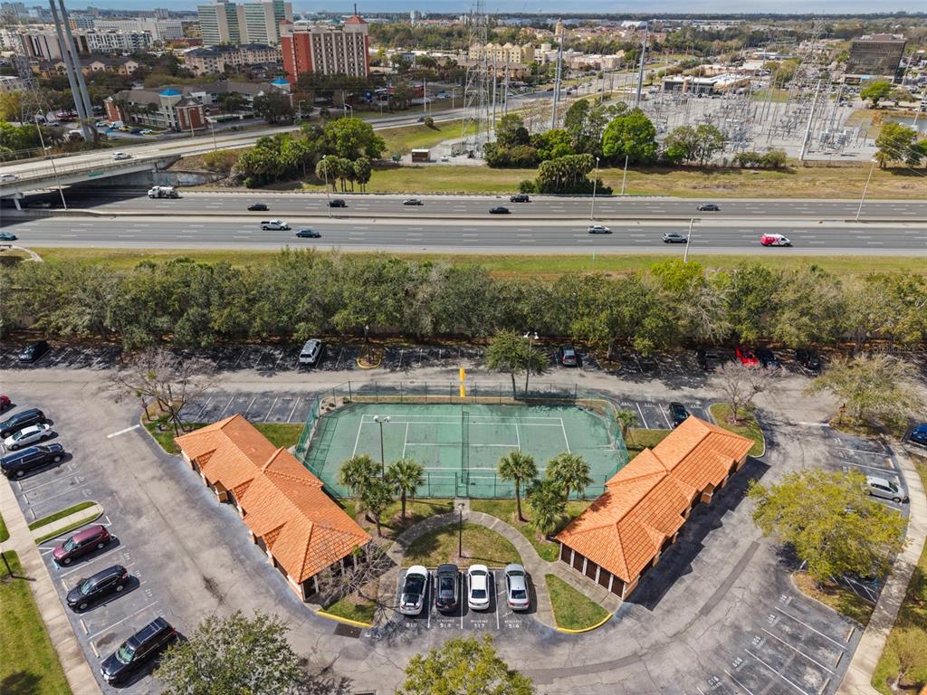 5459 Vineland Road, Unit 4302 Orlando, FL 32811 - Photo 22 of 25 an aerial view of a house with outdoor space