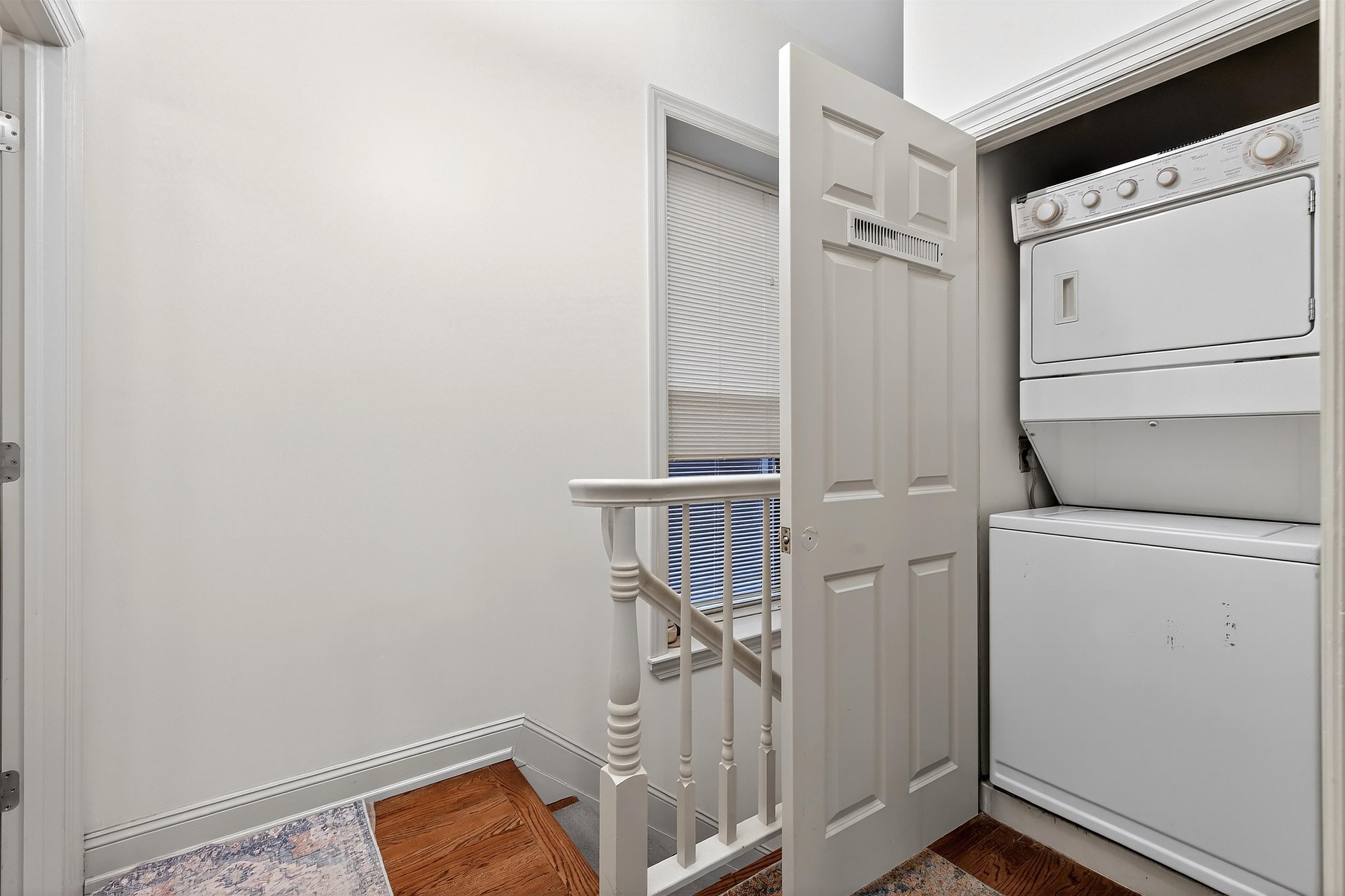 46 Mercer Street, Unit 2 Jersey City, NJ 07302 - Photo 15 of 17 a view of entryway with wooden floor