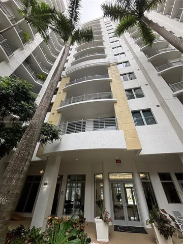 a view of building with outdoor space