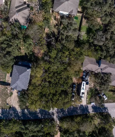 an aerial view of house with outdoor space
