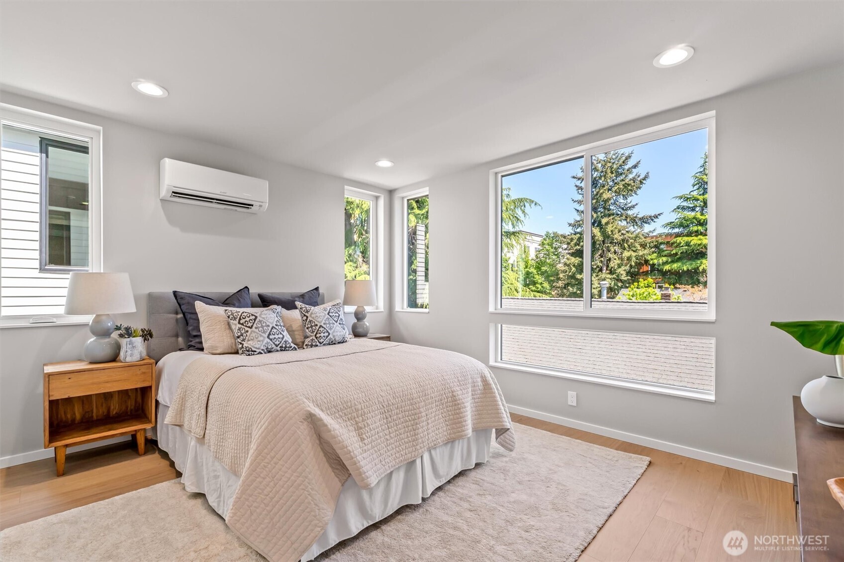 4460 Midvale Avenue North Seattle, WA 98103 - Photo 18 of 40 a bedroom with a bed and a window