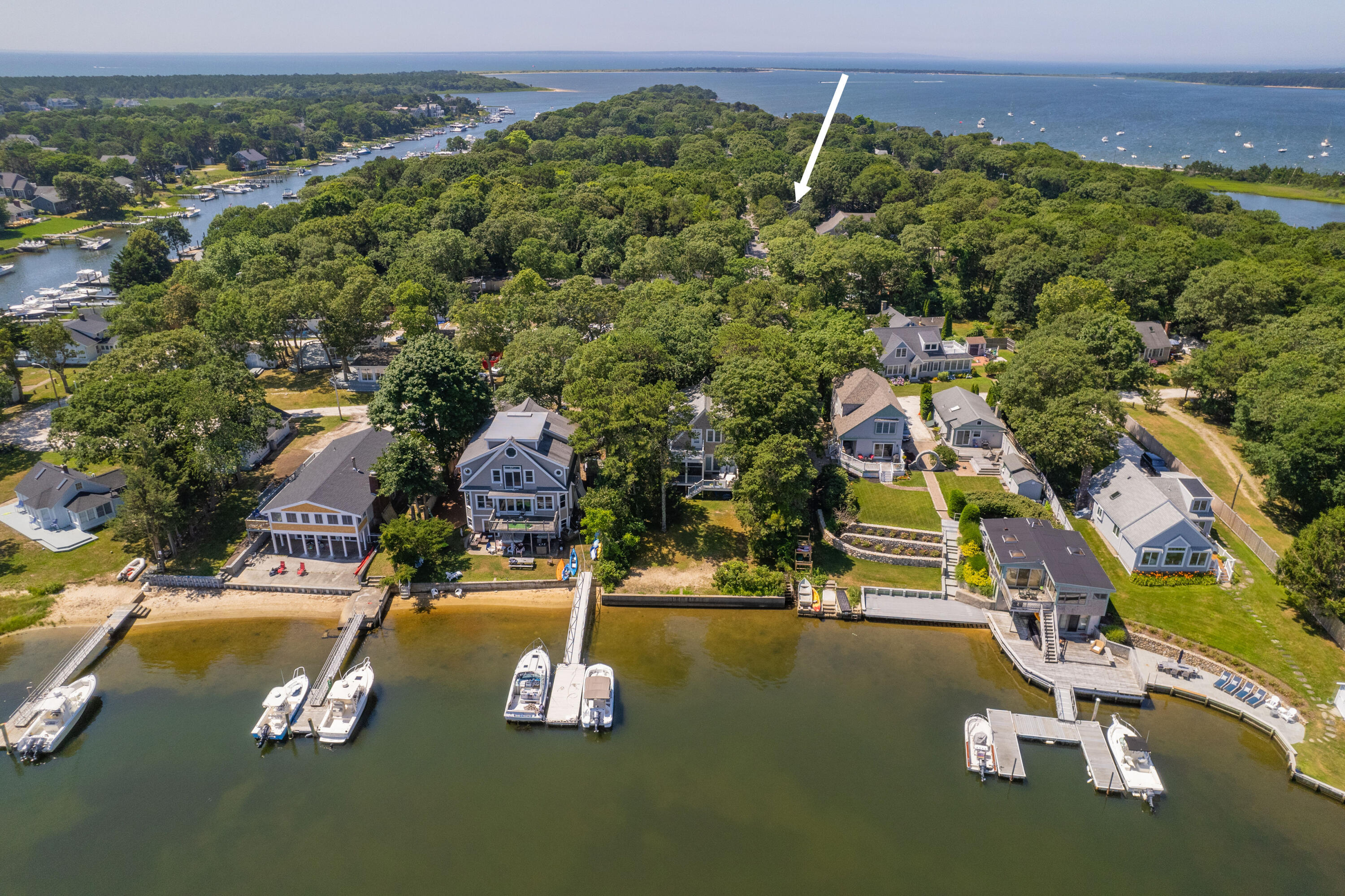 36 Riverside Road Mashpee, MA 02649 - Photo 1 of 48 DJI_0463-Edit