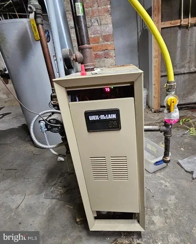 a view of water heater room