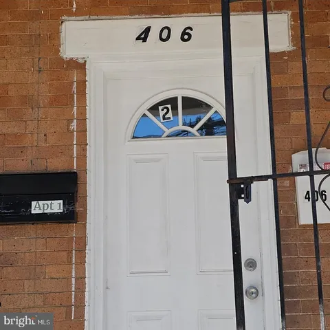 a front view of a house with entryway