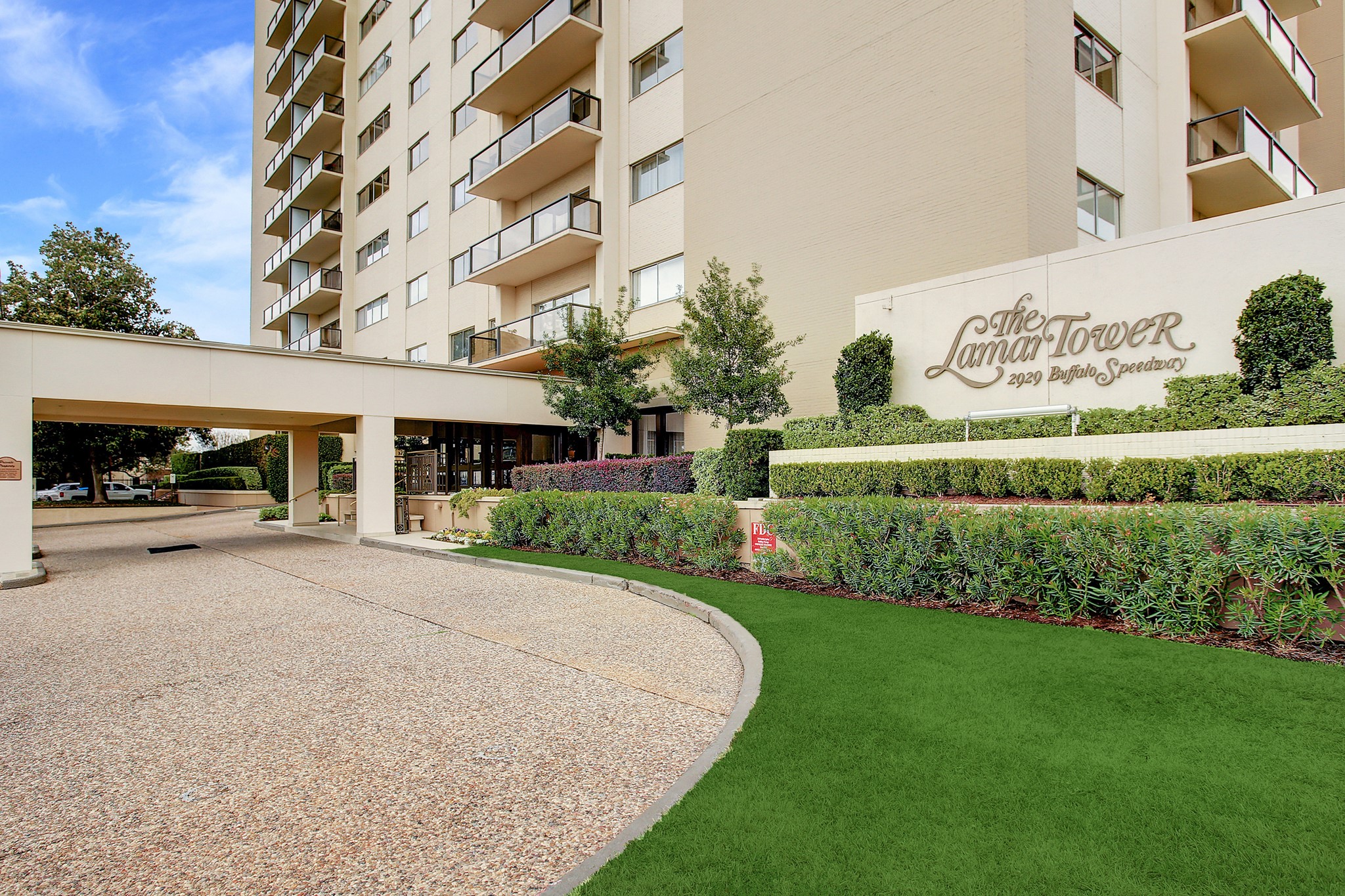 2929 Buffalo Speedway, Unit A513 Houston, TX 77098 - Photo 1 of 24 a front view of a building with garden
