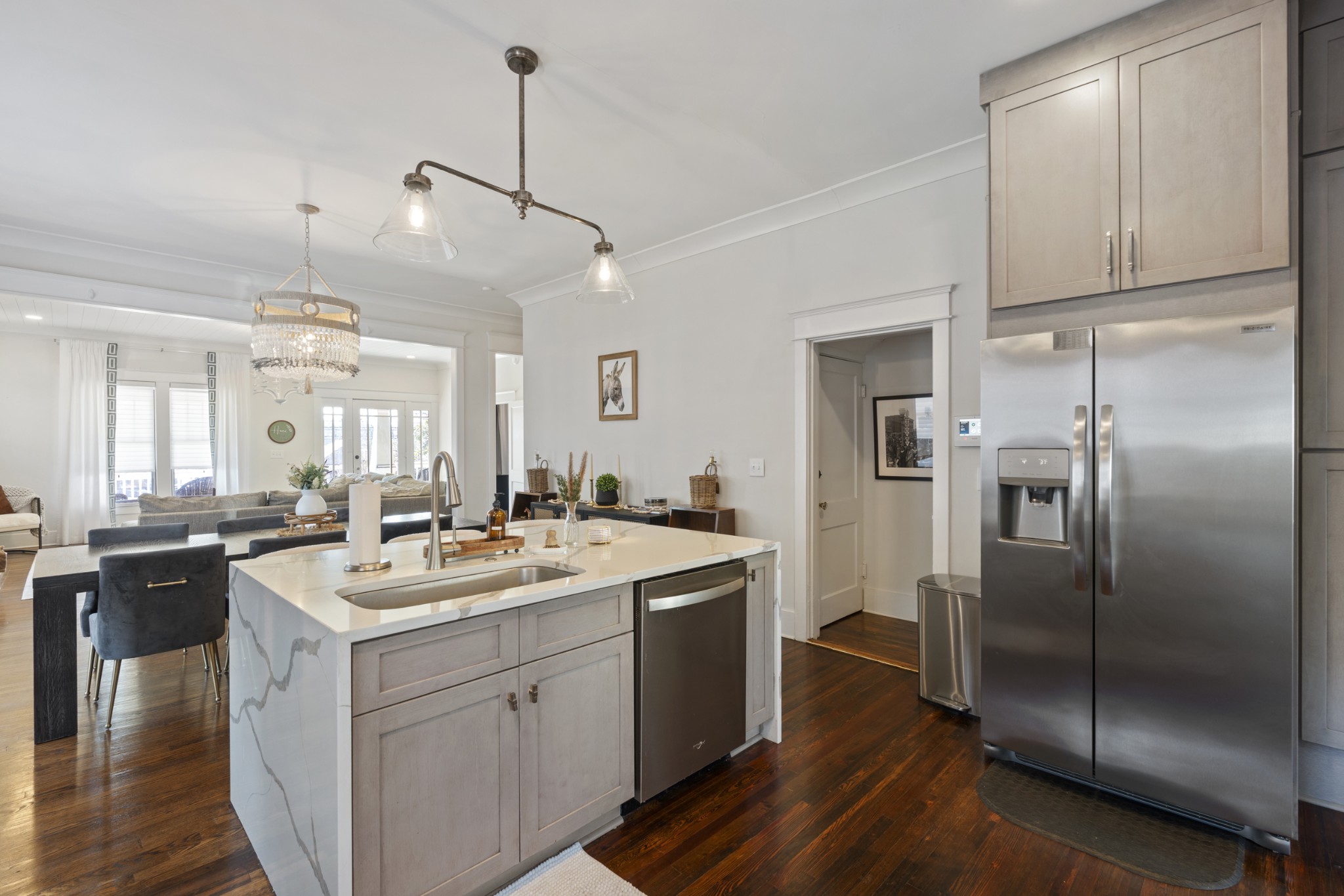 706 West 7th Street Columbia, TN 38401 - Photo 11 of 52 a kitchen with a sink stove and refrigerator
