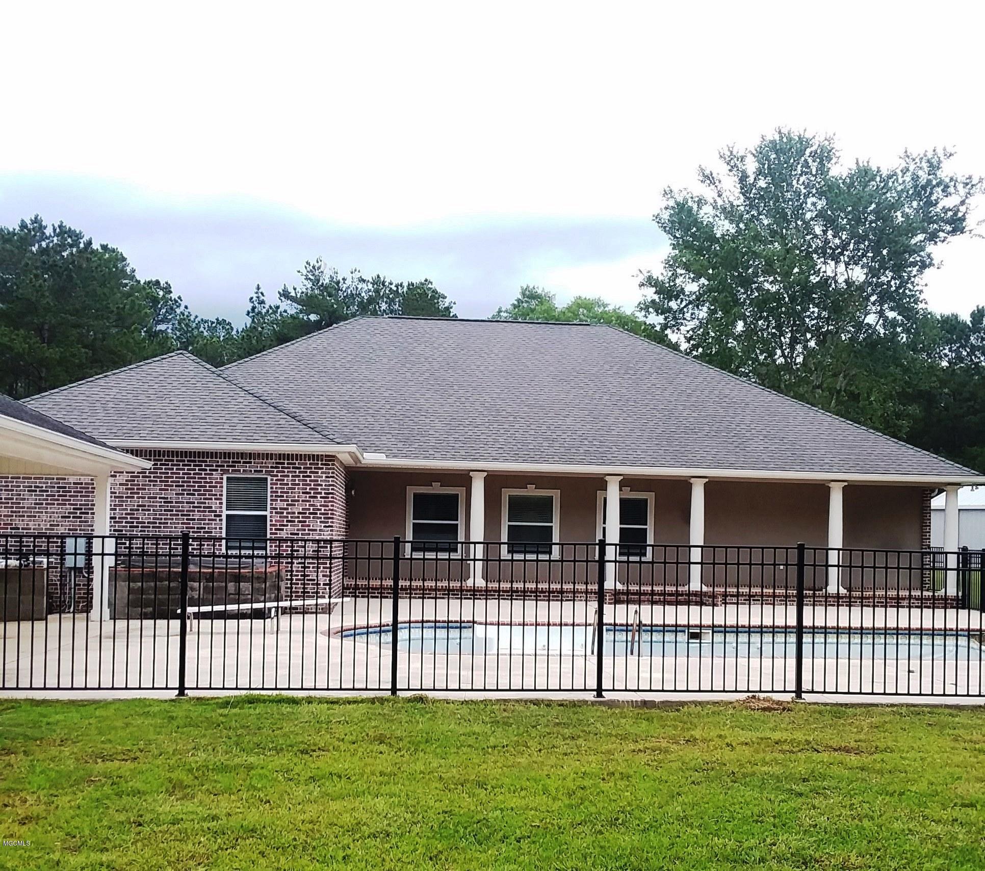 18640 White Plains Road Saucier, MS 39574 - Photo 2 of 37 Exterior Home Back