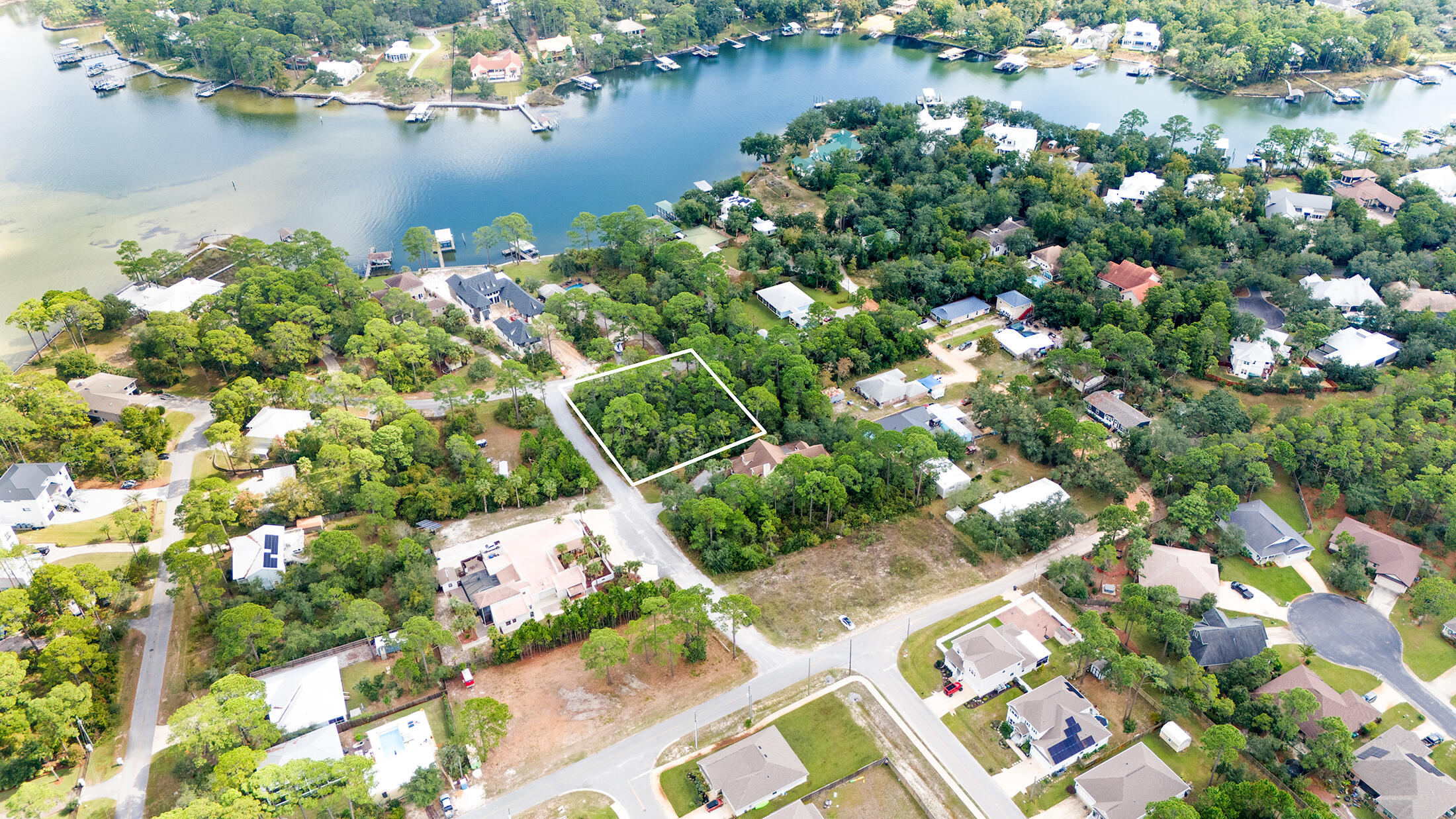 Lot 18 Paradise Point Lane Santa Rosa Beach, FL 32459 - Photo 1 of 14 DJI_20251105125717_0065_D