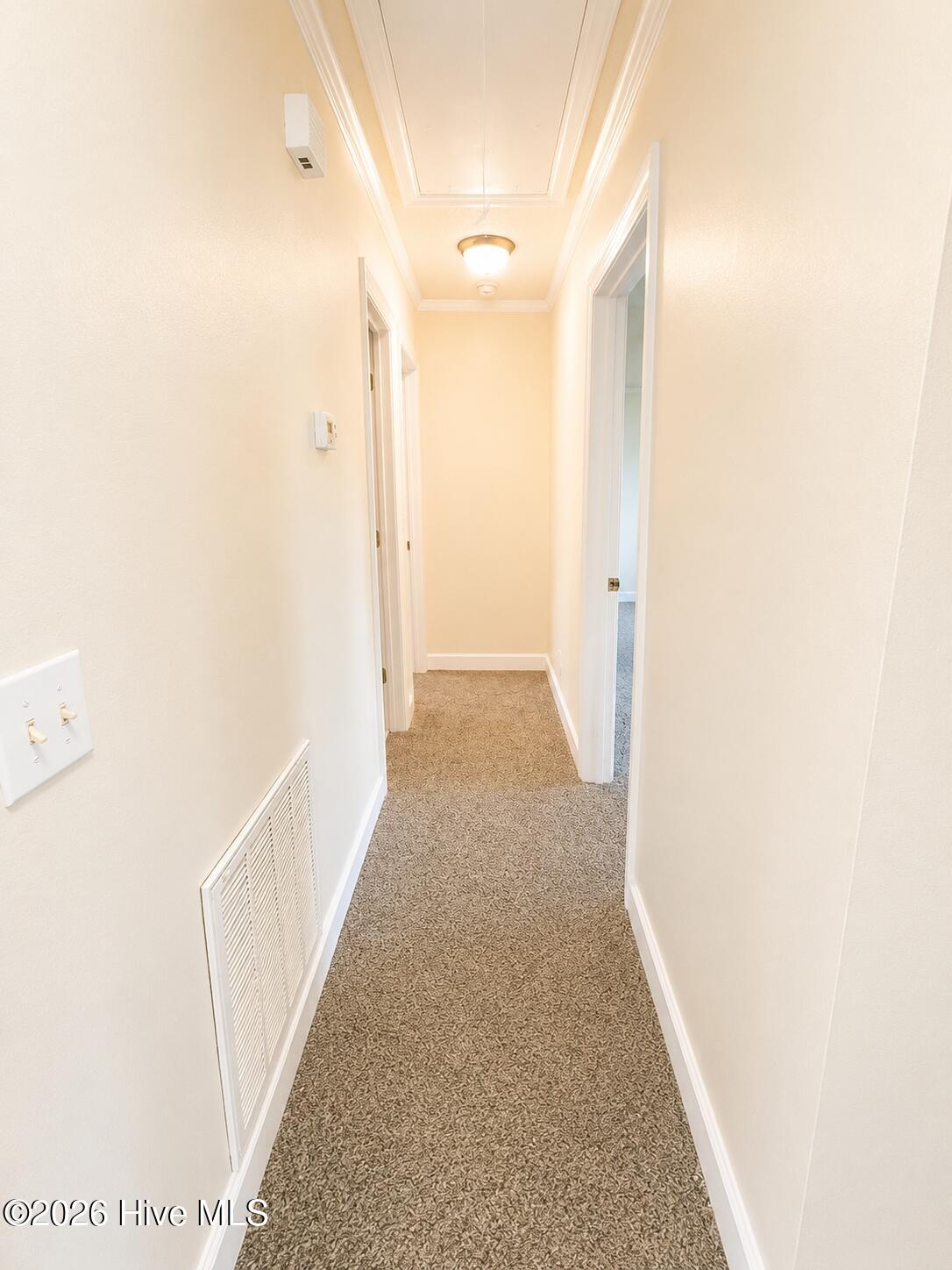 1827 Quail Ridge Road, Unit A Greenville, NC 27858 - Photo 8 of 17 Hallway to Rooms