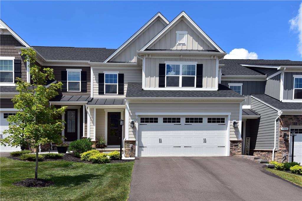 4103 Spruce Road Gibsonia, PA 15044 - Photo 1 of 25 front view of a house with a yard