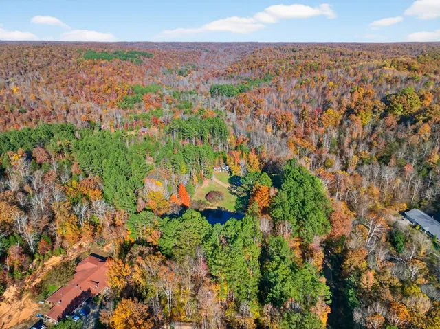 view of city and green space