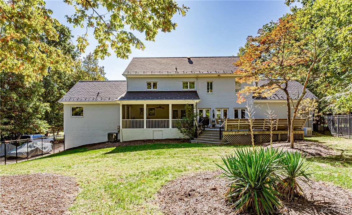 13510 Stonegate Road Midlothian, VA 23113 - Photo 48 of 50 front view of a house with a garden