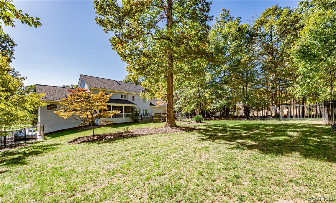 13510 Stonegate Road Midlothian, VA 23113 - Photo 49 of 50 a view of backyard of house