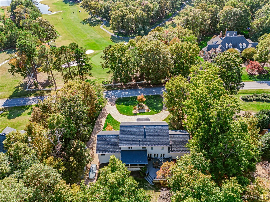 13510 Stonegate Road Midlothian, VA 23113 - Photo 6 of 50 an aerial view of a house with a garden