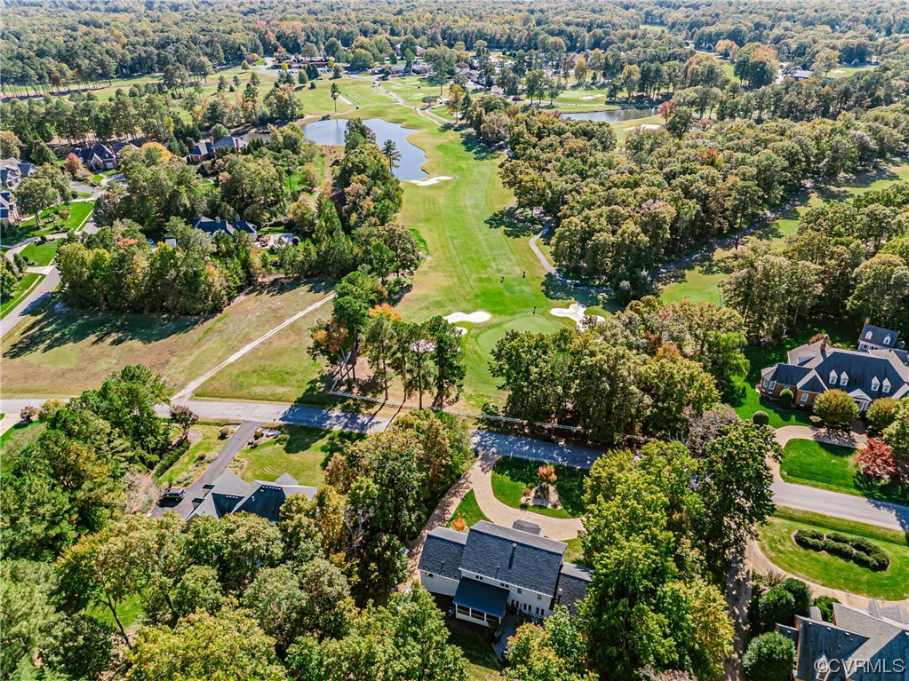 13510 Stonegate Road Midlothian, VA 23113 - Photo 7 of 50 an aerial view of residential houses with outdoor space and trees all around