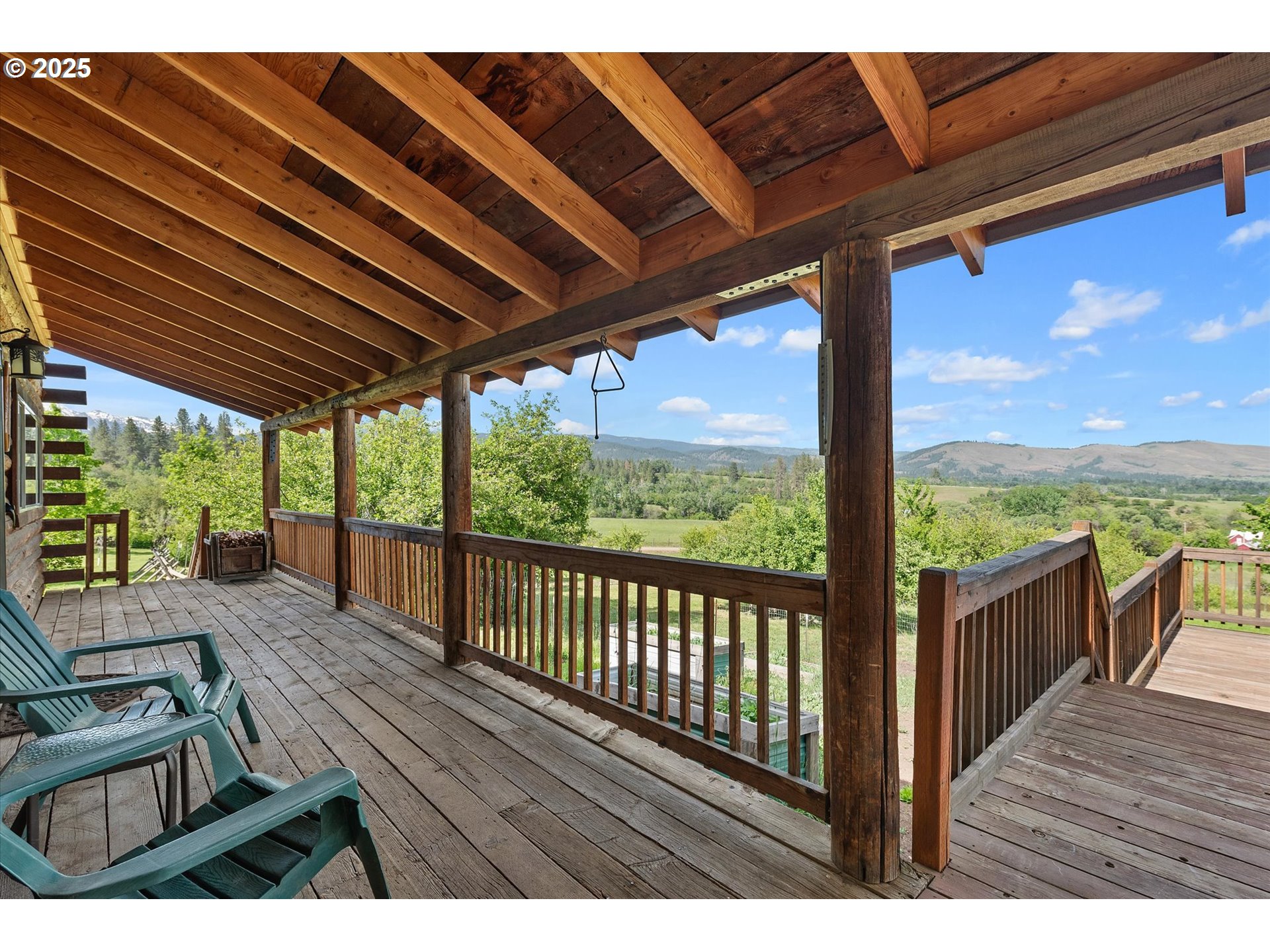 35912 Valley View Lane Halfway, OR 97834 - Photo 12 of 43 a view of porch with wooden floor in outdoor space
