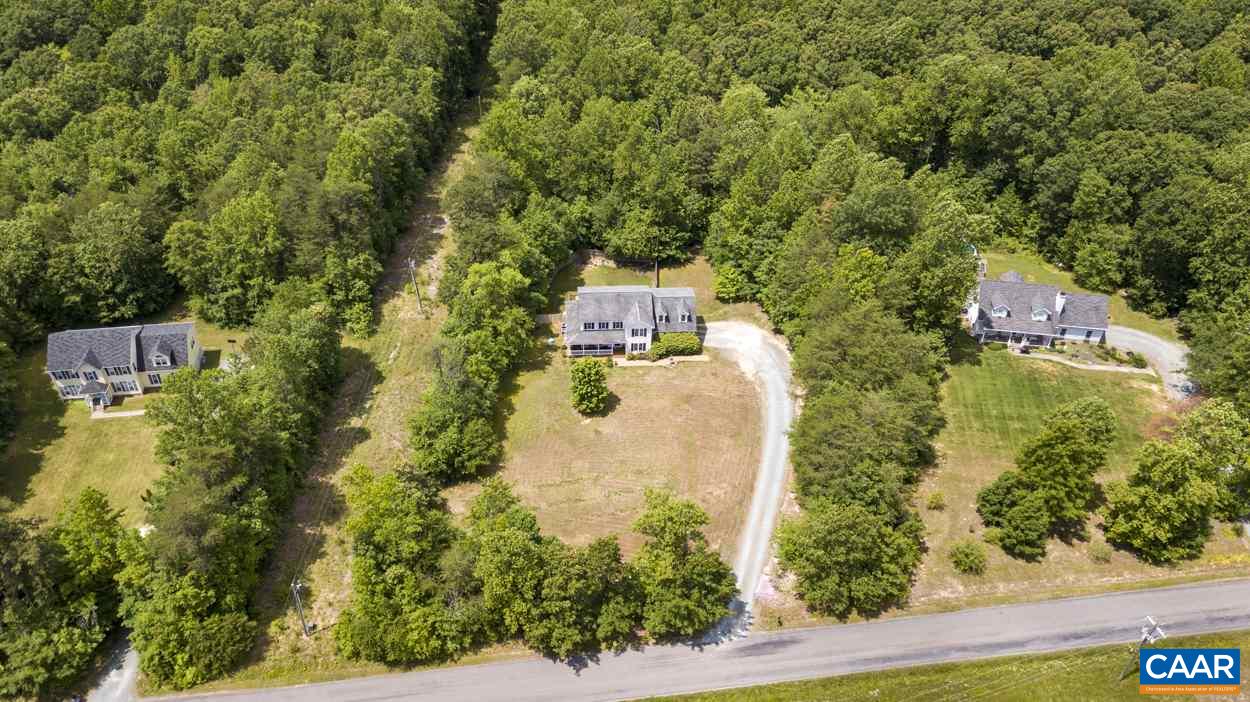 161 Jordan Store Road Kents Store, VA 23084 - Photo 45 of 50 an aerial view of residential house with outdoor space