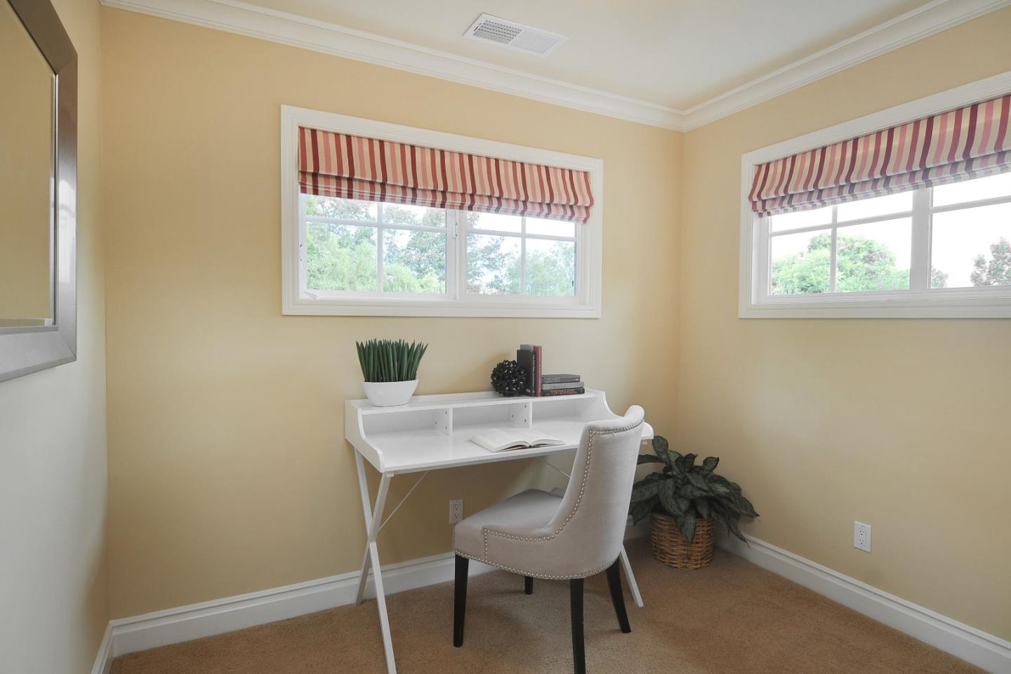 738 Springer Road Los Altos, CA 94024 - Photo 14 of 25 a view of a dining room with furniture window and outside view
