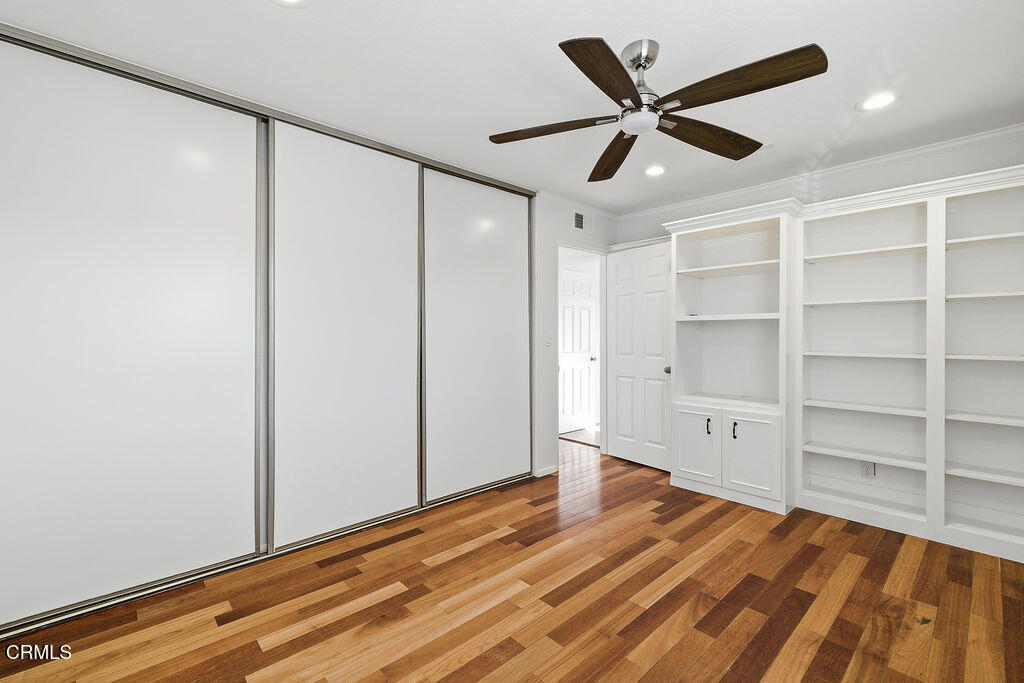 4024 Cliffrose Avenue Moorpark, CA 93021 - Photo 33 of 40 a view of empty room with wooden floor