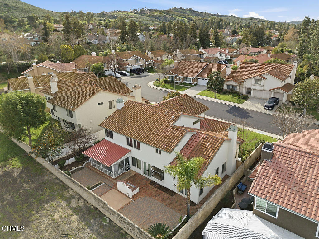 4024 Cliffrose Avenue Moorpark, CA 93021 - Photo 40 of 40 an aerial view of residential houses with outdoor space