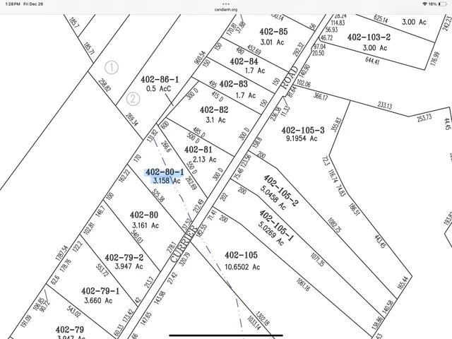 $199,000 | Lot 80-1 Currier Road, Candia, NH 03034