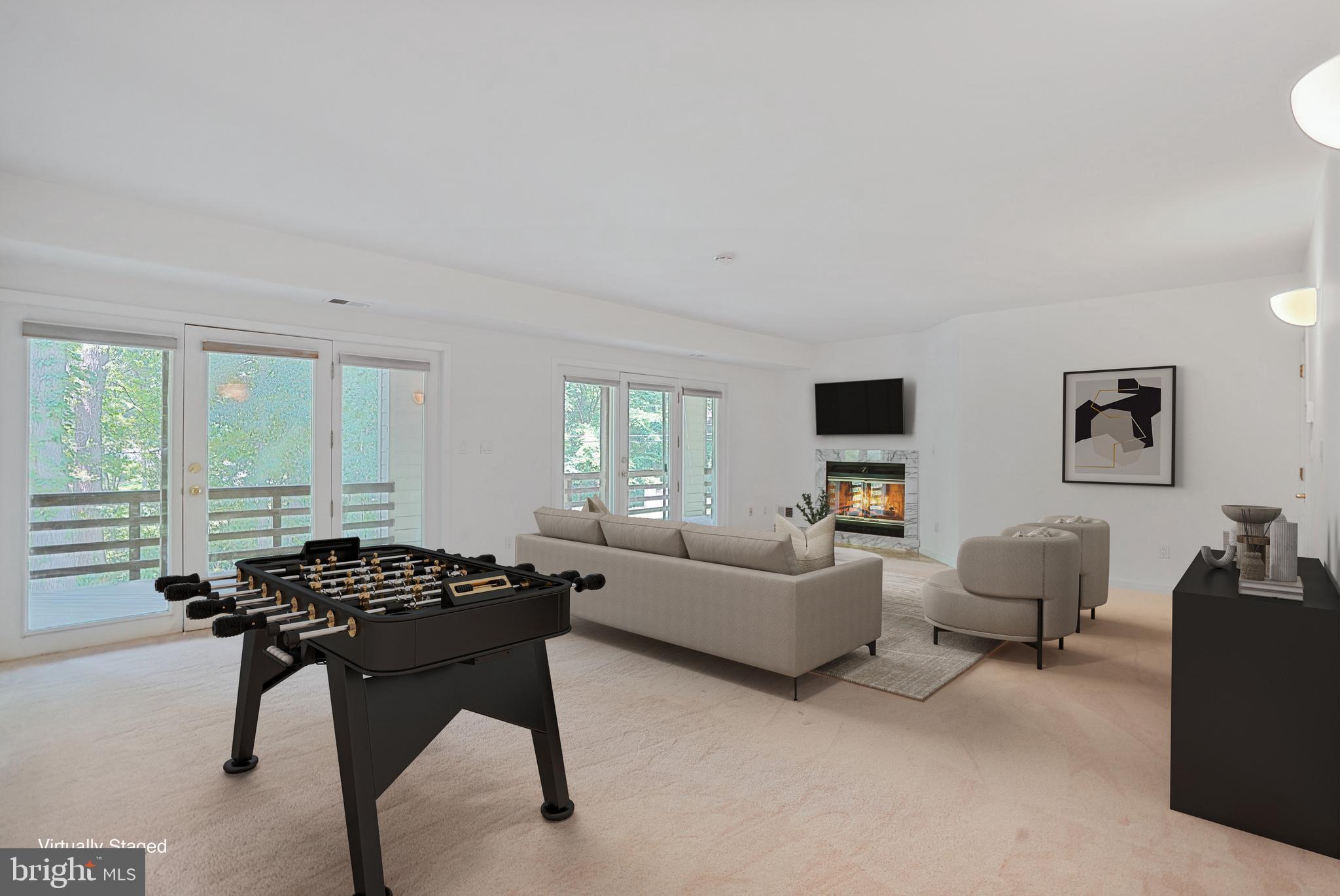 926 Saigon Road McLean, VA 22102 - Photo 38 of 54 Primary Reimagined as Lower Level Rec/Family Room