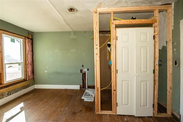 a view of front door