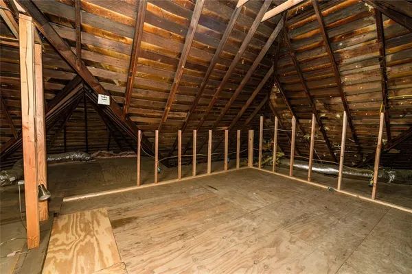 a view of storage and utility room