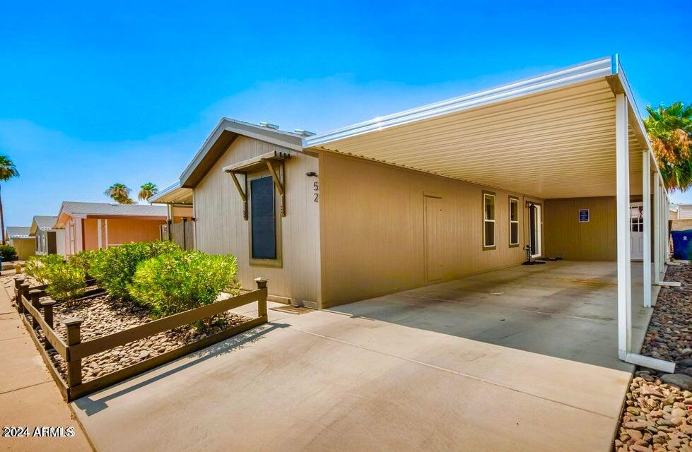 834 South Meridian Road, Unit 52 Apache Junction, AZ 85120 - Photo 3 of 21 Carport