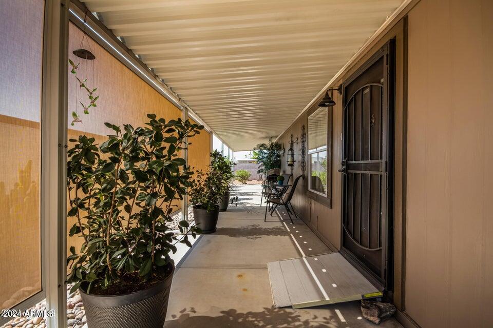 834 South Meridian Road, Unit 52 Apache Junction, AZ 85120 - Photo 5 of 21 Covered Patio