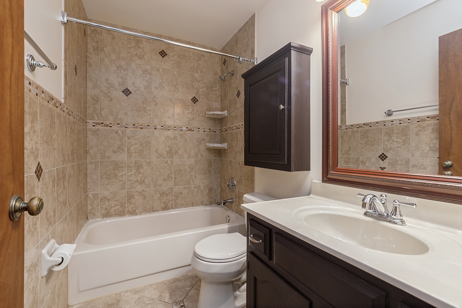 1408 Fawn Court Bolingbrook, IL 60490 - Photo 25 of 35 a bathroom with a sink a toilet and shower