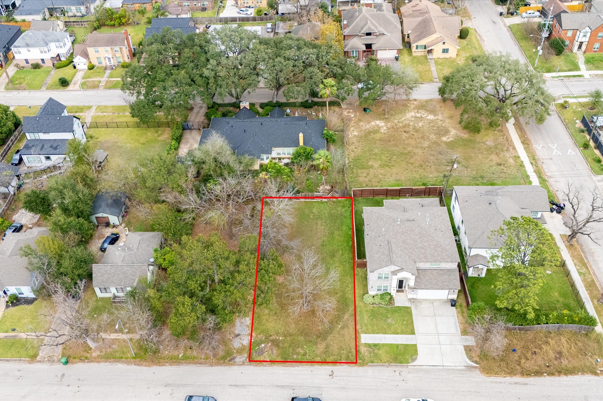 3239 Tampa Street Houston, TX 77021 - Photo 3 of 9 an aerial view of residential houses with outdoor space