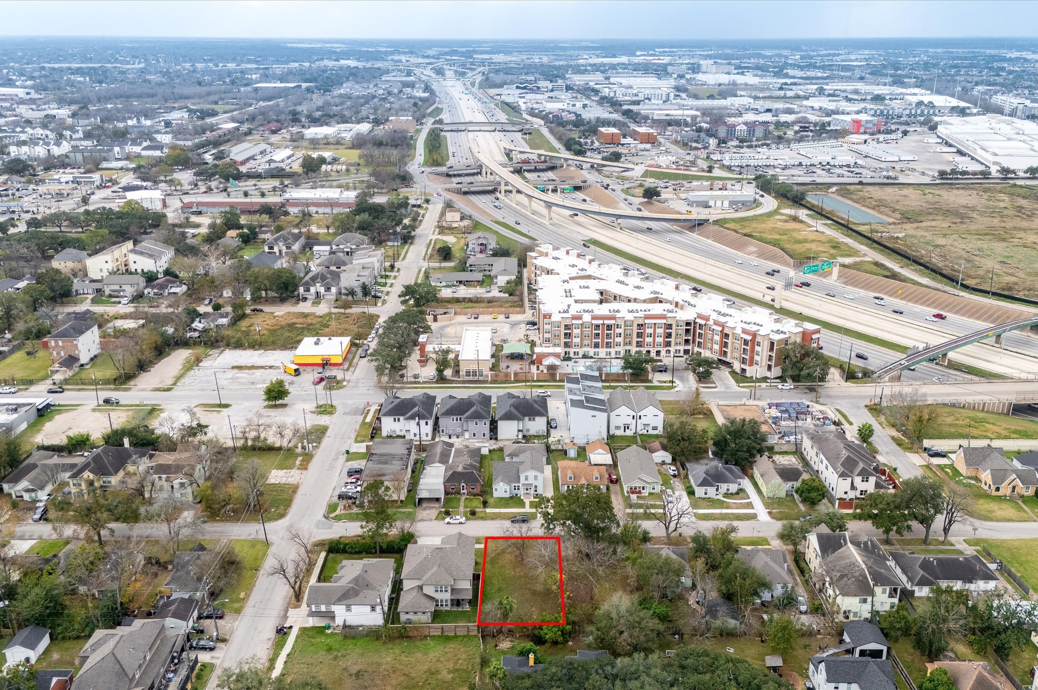 3239 Tampa Street Houston, TX 77021 - Photo 7 of 9 an aerial view of a city