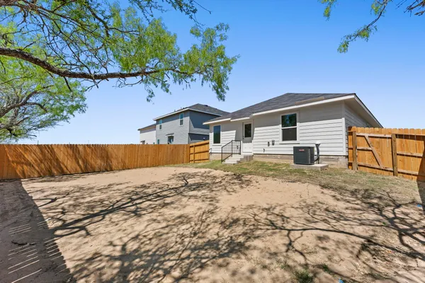 a house with a outdoor space