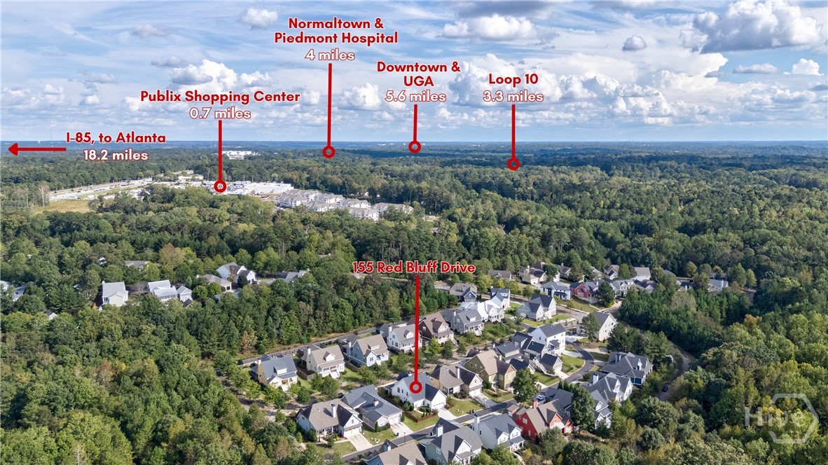 155 Red Bluff Drive Athens, GA 30607 - Photo 45 of 46 Prime location