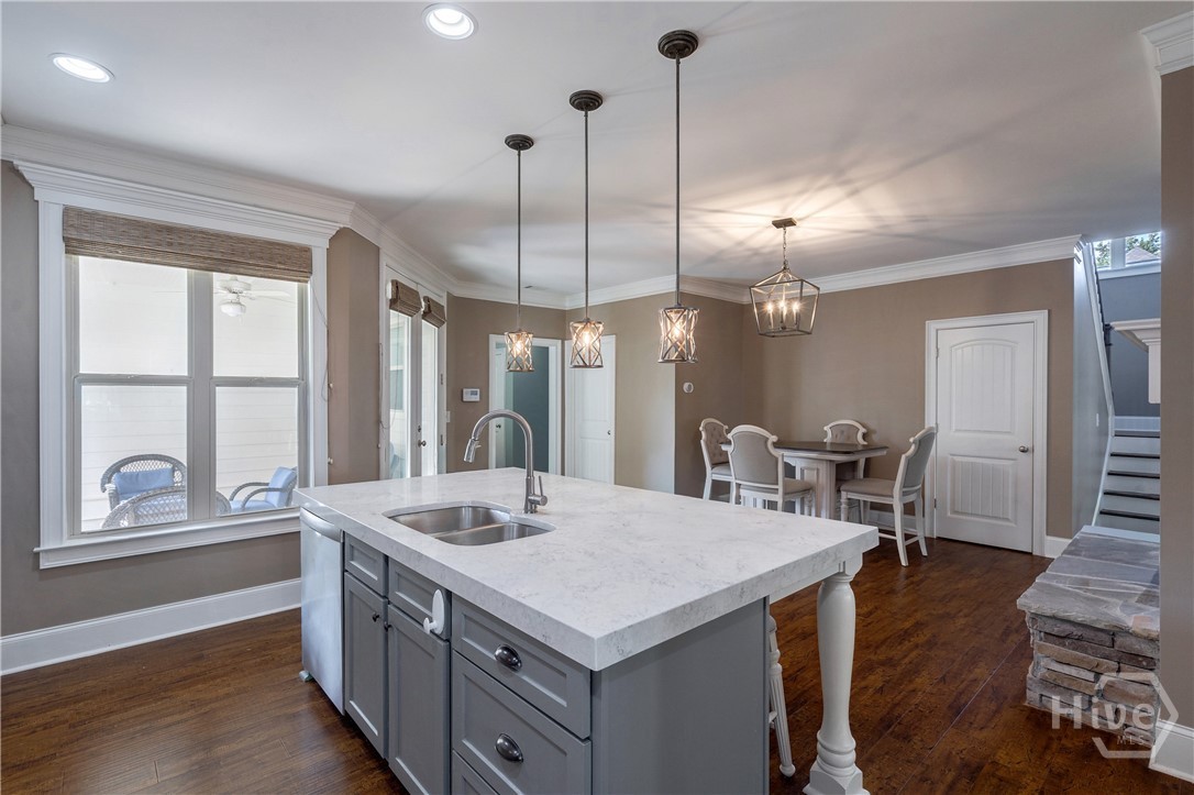 155 Red Bluff Drive Athens, GA 30607 - Photo 9 of 46 Kitchen with views to dining area and back patio