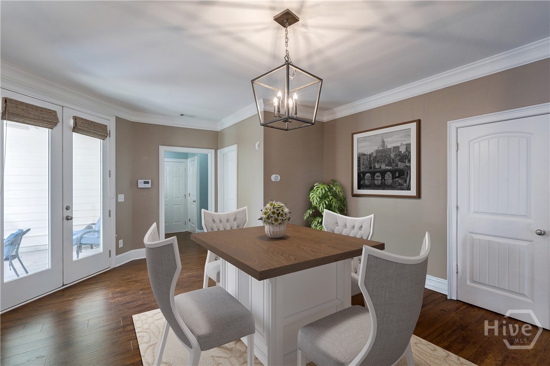 155 Red Bluff Drive Athens, GA 30607 - Photo 10 of 46 Dining area with access to covered porch