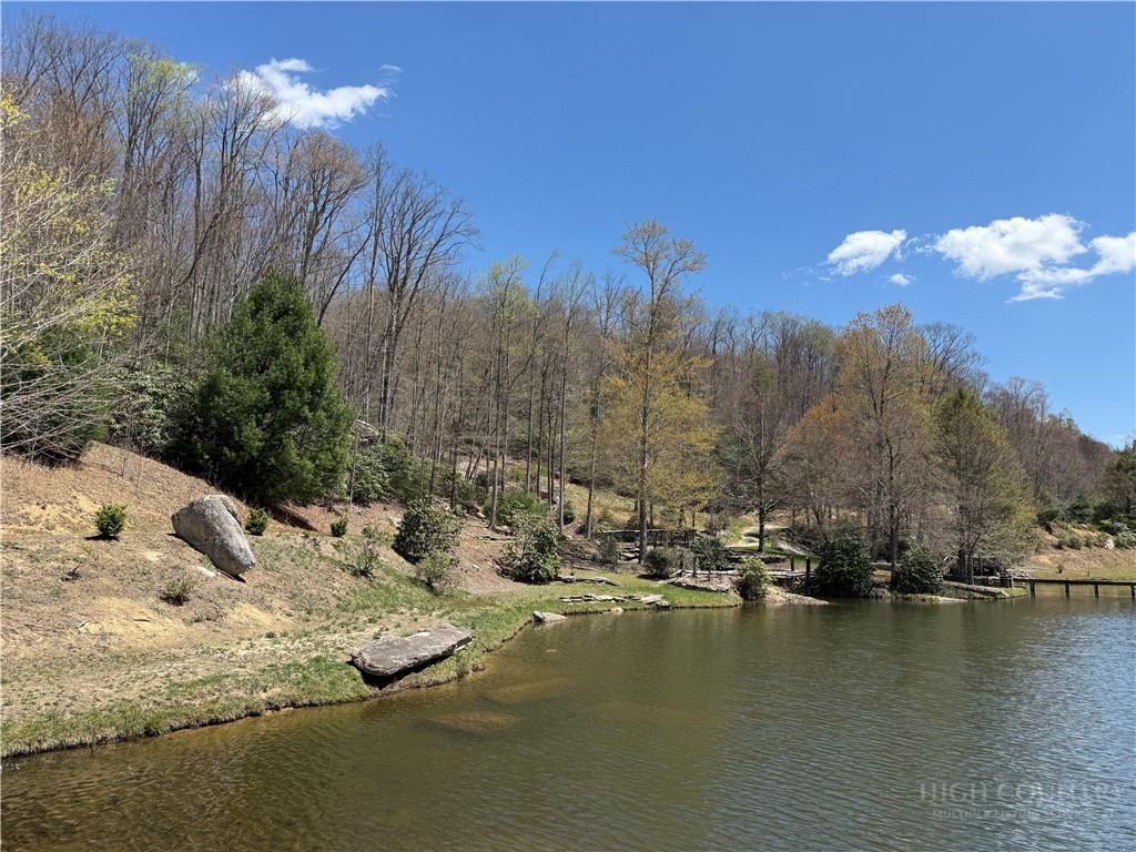 0 Beaver Dam Road Elk Park, NC 28622 - Photo 5 of 14 a view of a lake with a mountain