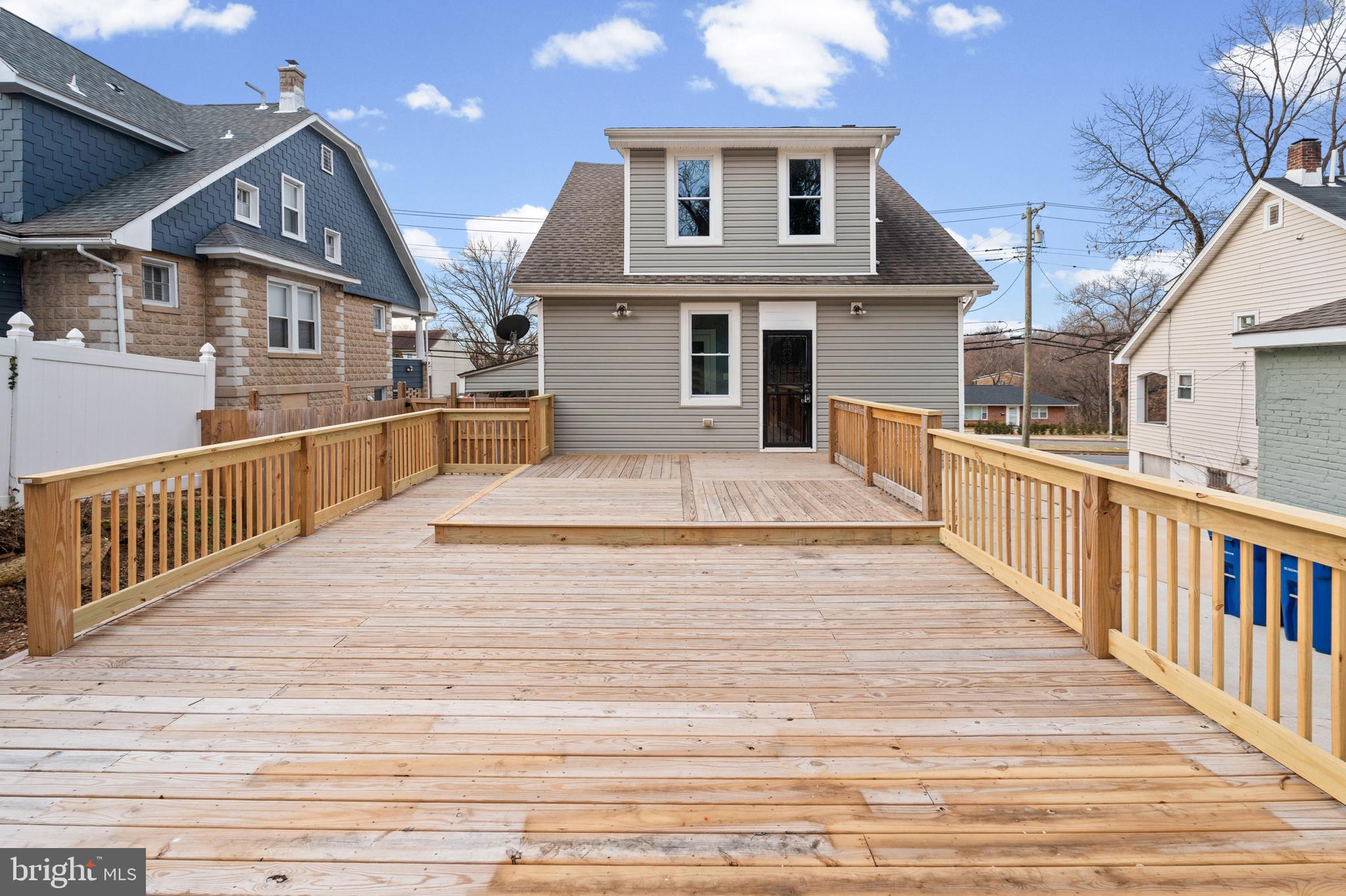 4604 Moravia Road Baltimore, MD 21206 - Photo 40 of 50 a view of a house with wooden stairs