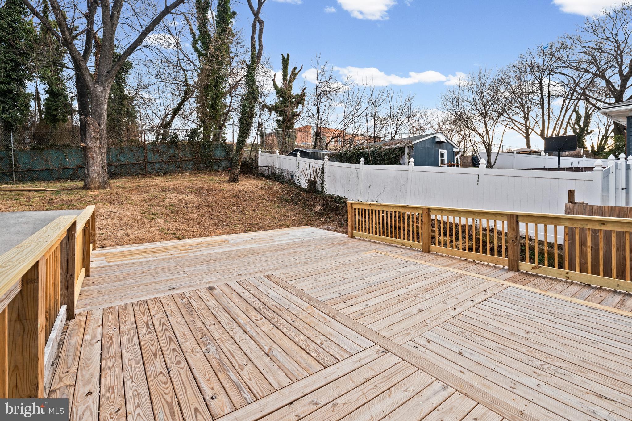 4604 Moravia Road Baltimore, MD 21206 - Photo 43 of 50 a view of a terrace with trees