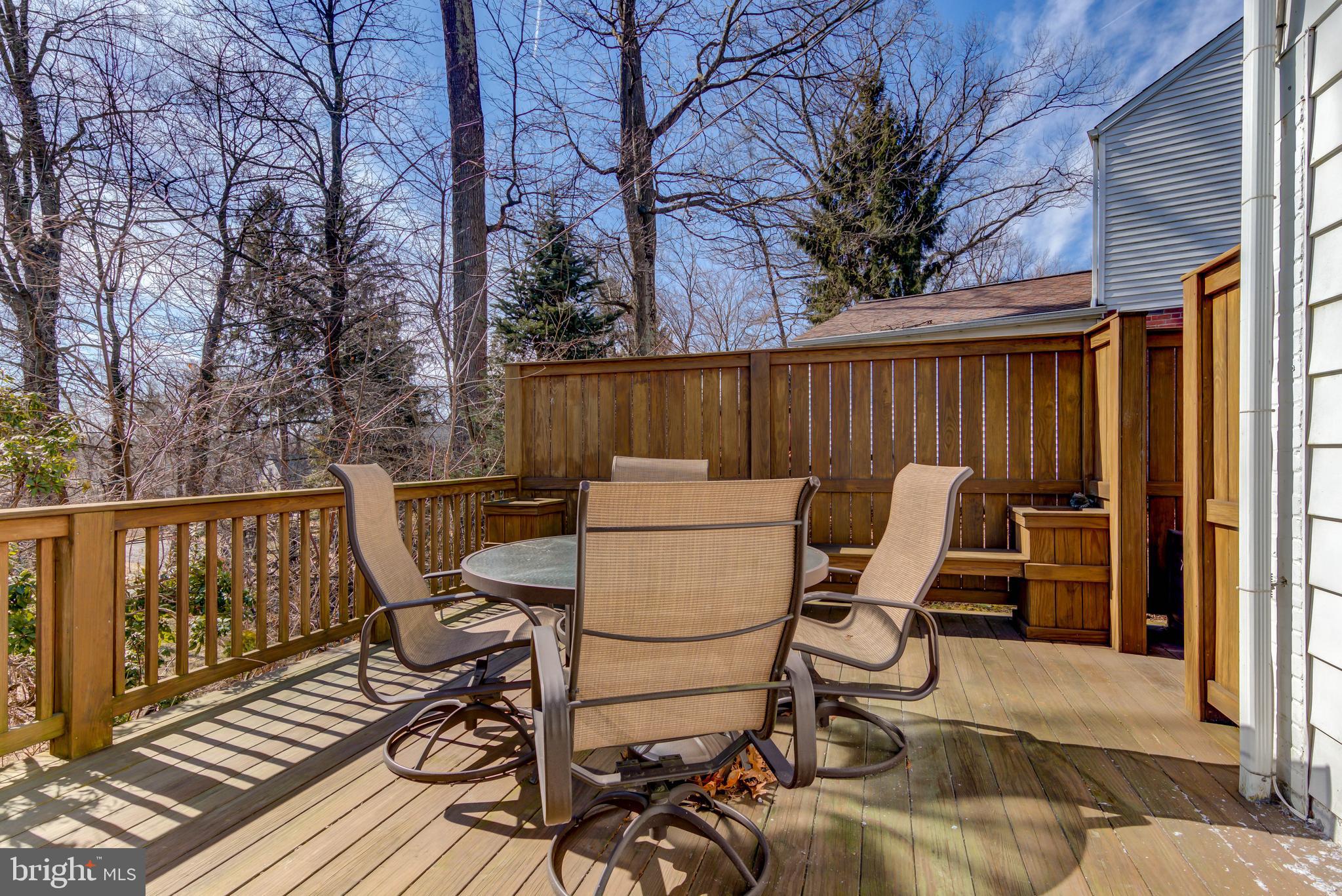 180 Homestead Road Wayne, PA 19087 - Photo 17 of 20 Rear Deck