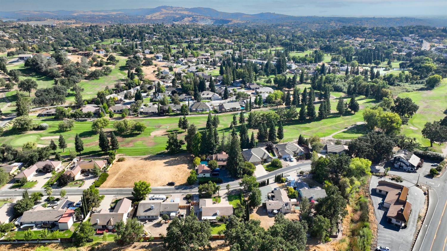 337 St Andrews Road Valley Springs, CA 95252 - Photo 47 of 47 an aerial view of lake and residential houses with outdoor space