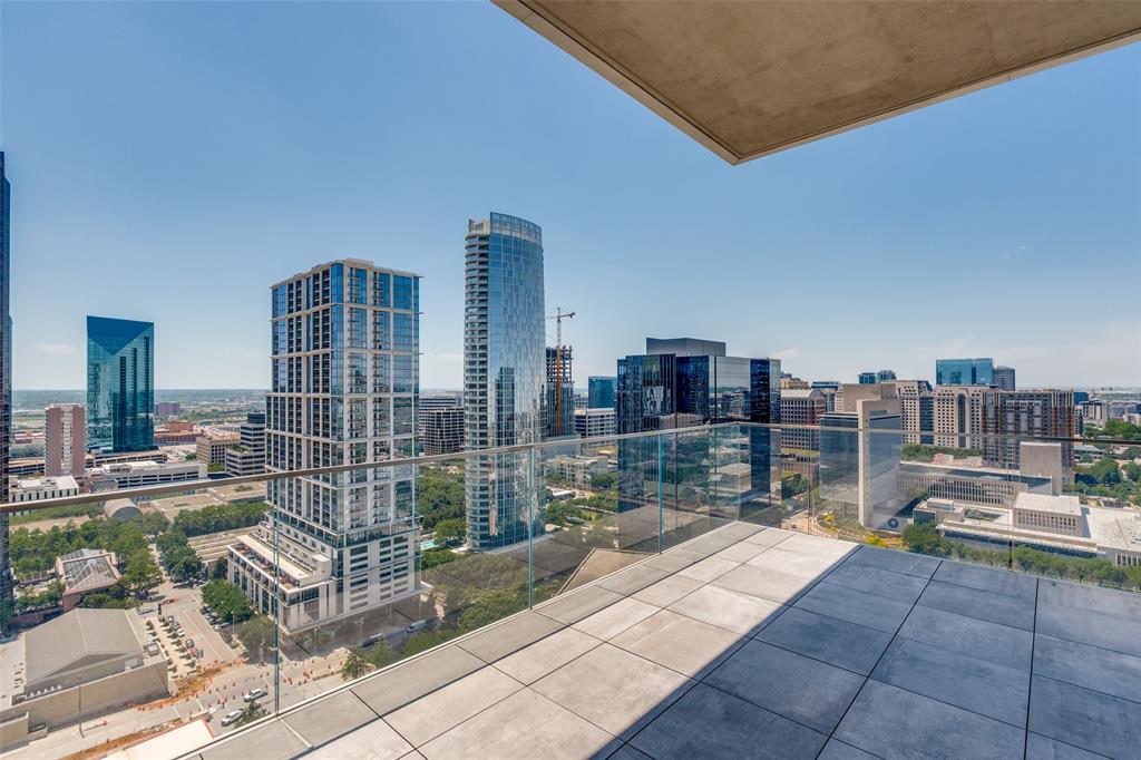 1747 Leonard Street, Unit 2002 Dallas, TX 75201 - Photo 13 of 33 a city view with tall buildings