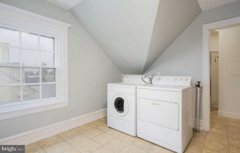 239 Kings Highway East, Unit B Haddonfield, NJ 08033 - Photo 4 of 14 a utility room with dryer and washer