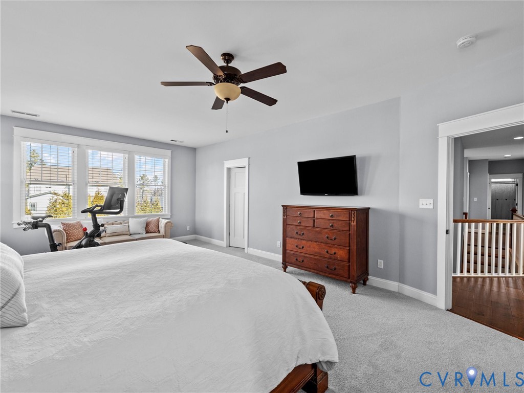 15901 Old Castle Road Midlothian, VA 23112 - Photo 49 of 66 Primary Bedroom w/ walk in closet