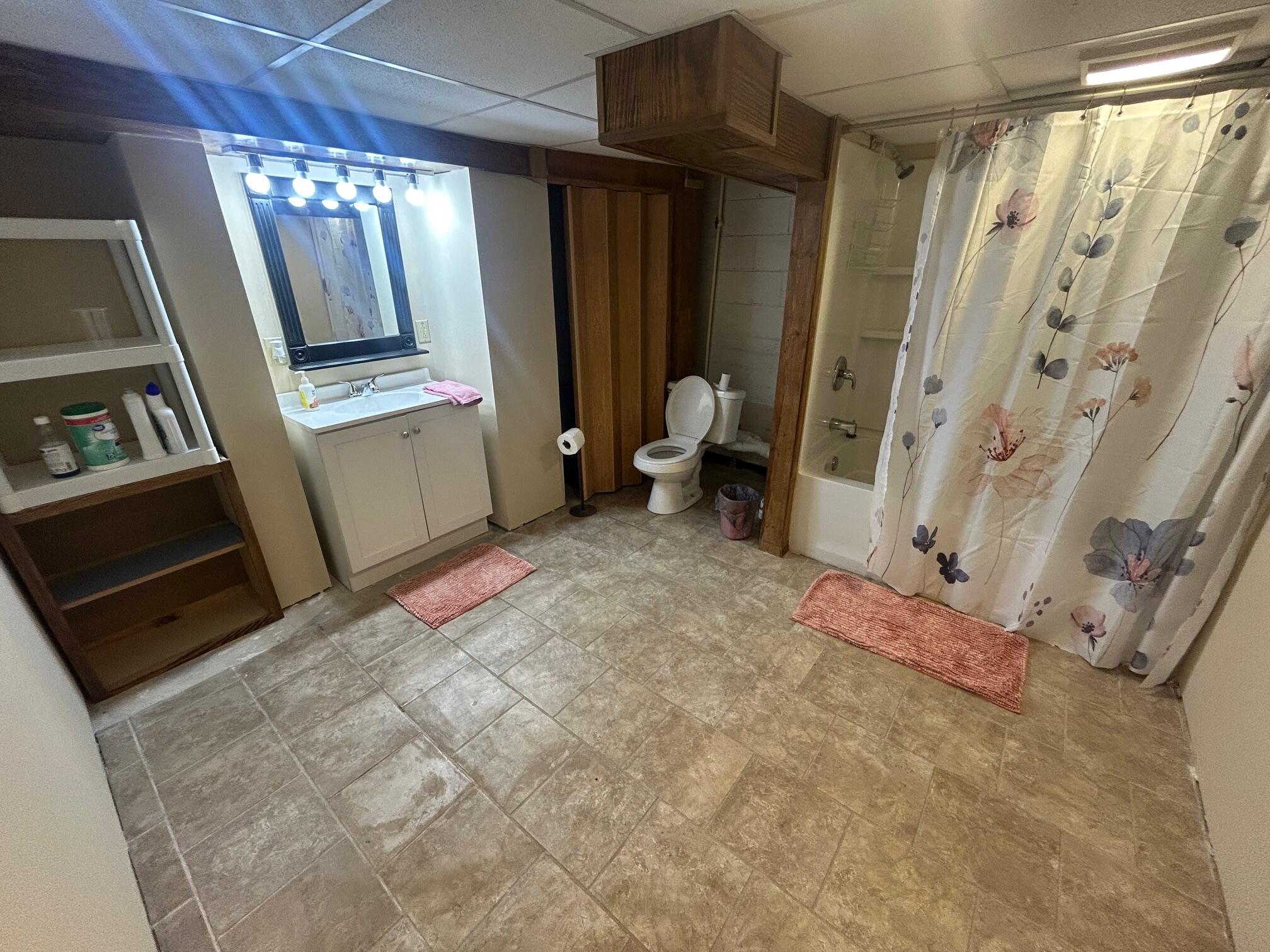 30810 Weiler Road Burlington, WI 53105 - Photo 28 of 37 Another full bathroom on the lower level with a brand new vanity.