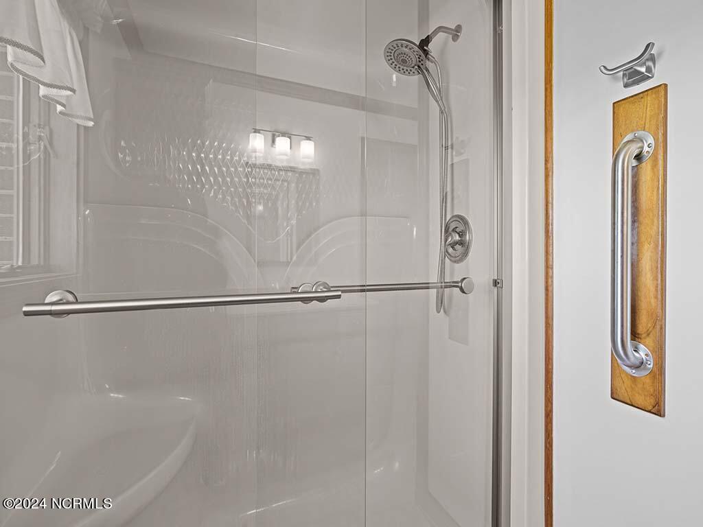 145 Ferry Dock Road Knotts Island, NC 27950 - Photo 45 of 79 Updated slider door & fixtures