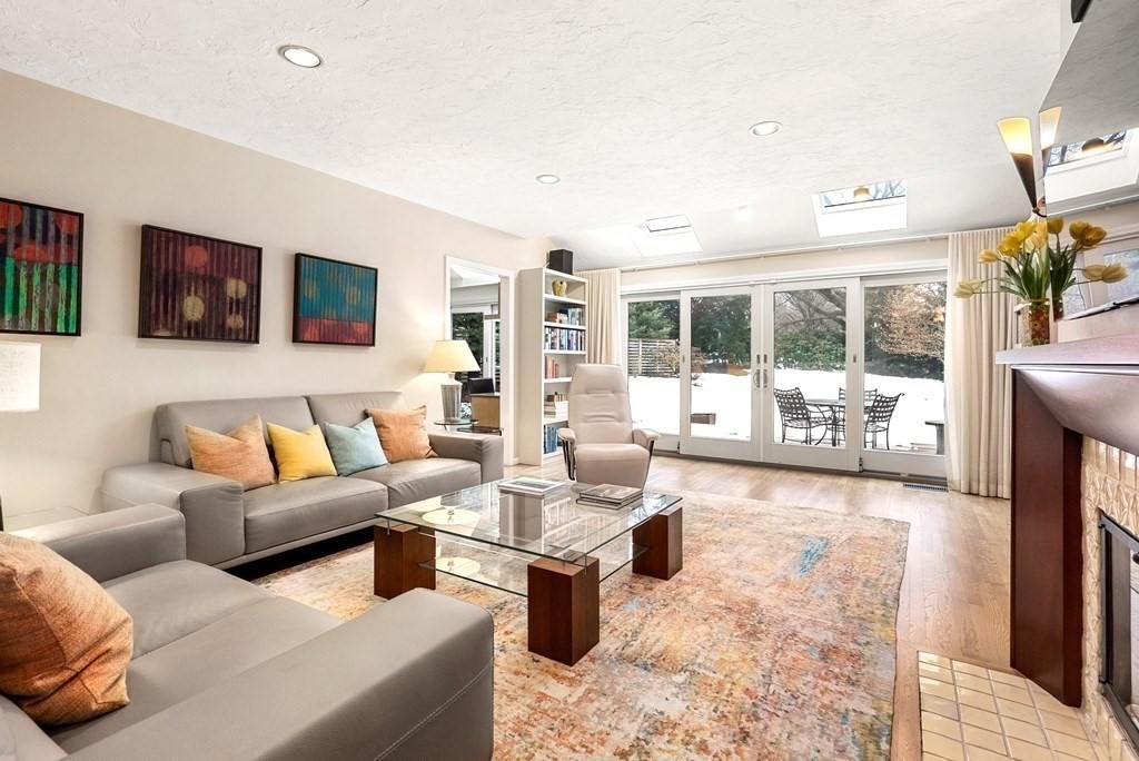 326 Highland Avenue Newton, MA 02465 - Photo 6 of 42 a living room with furniture and a flat screen tv