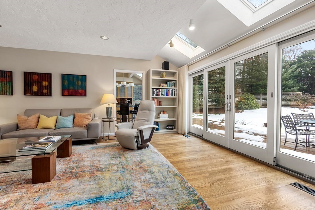 326 Highland Avenue Newton, MA 02465 - Photo 8 of 42 a living room with furniture and a flat screen tv