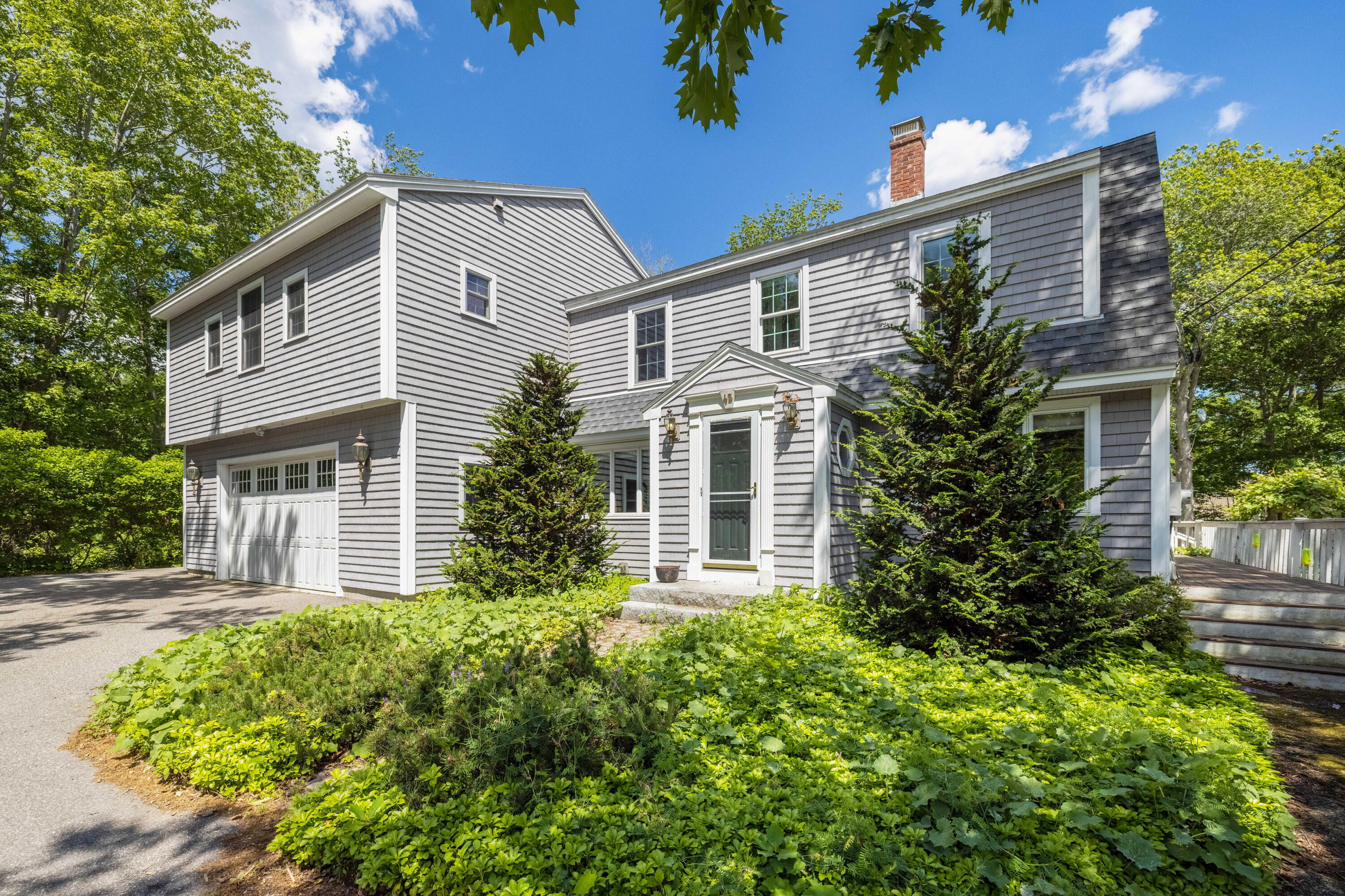 43 Mills Road Kennebunkport, ME 04046 - Photo 5 of 43 Side View of House